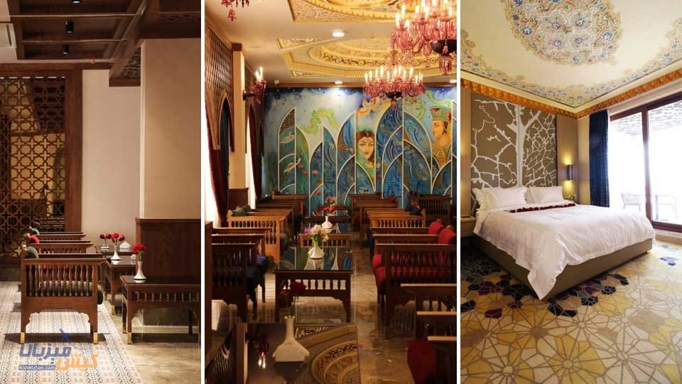مبلمان سنتی هتل امیرکبیر کیش
