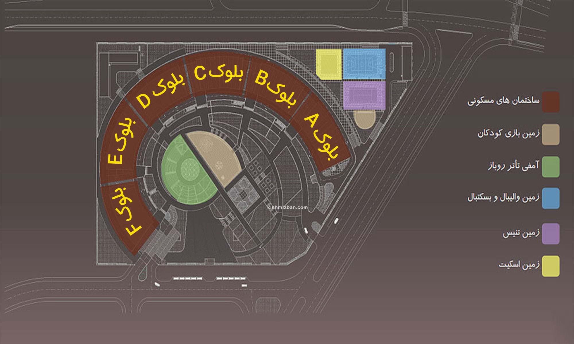 امکانات برج روما کیش