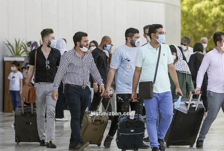 آمار گردشگران نوروز 1400 کیش
